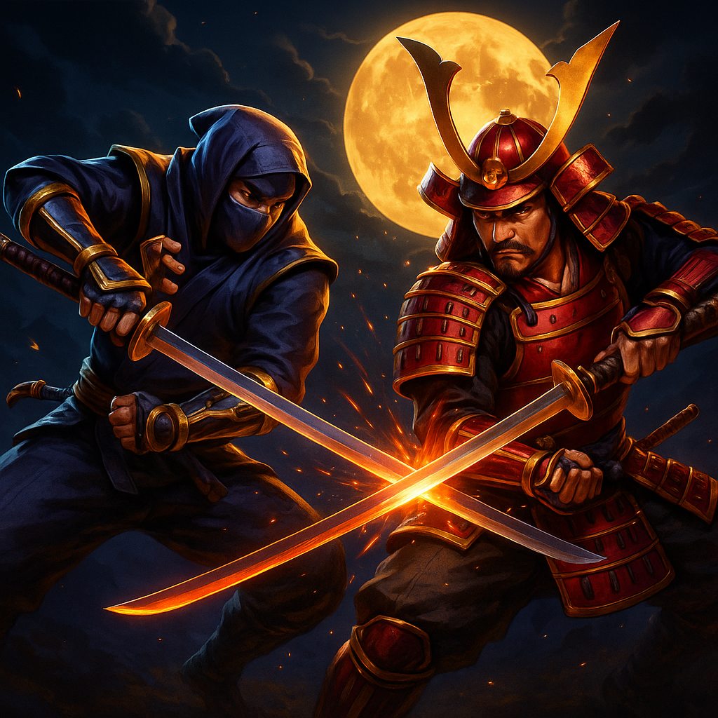 Ninja vs Samurai